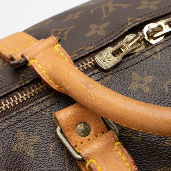 Louis Vuitton Vintage Monogram Canvas Keepall Bandouliere 55 Duffle Bag - Picture 12 of 15